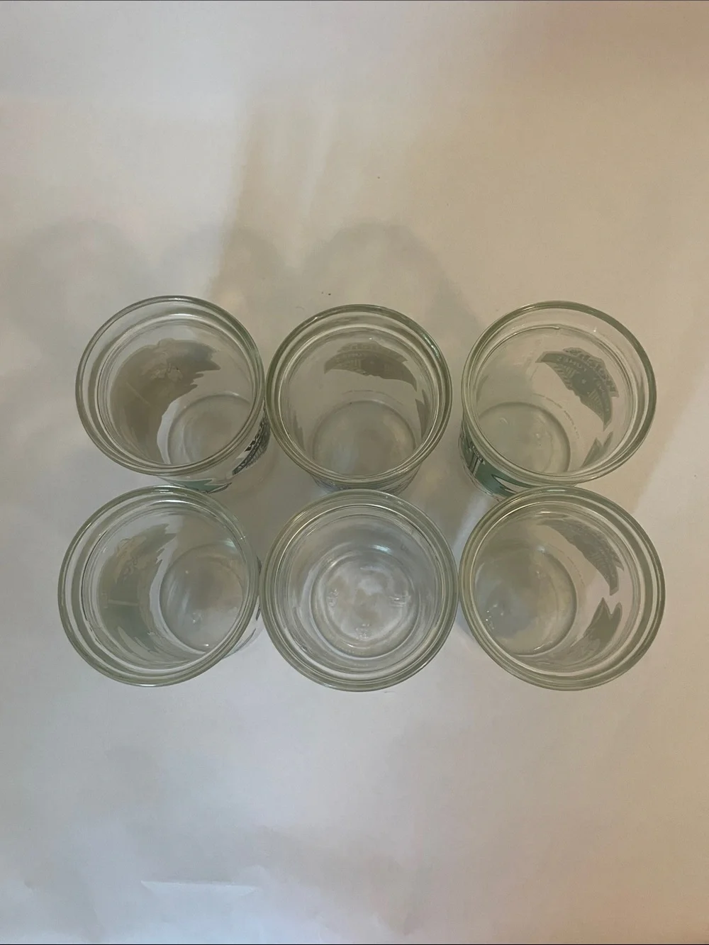 Vintage Welch’s Jelly Jar Glass Looney Tunes #9 Speedy Gonzalez Set of 6